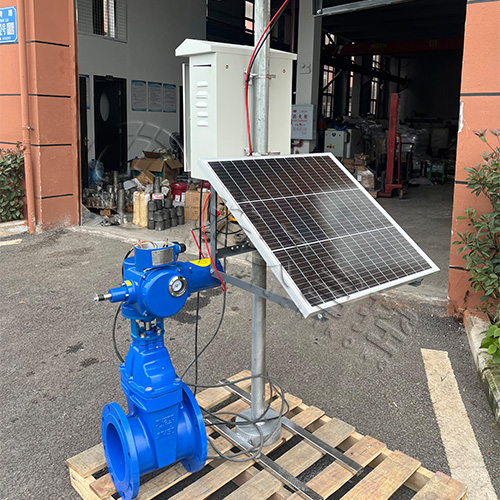 四平皓久 Z945X-16Q免布线太阳能电动闸阀 农业灌溉 支持远程智能控制